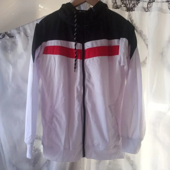 Men jacket with hoodie size medium (11) - Picture 1 of 2